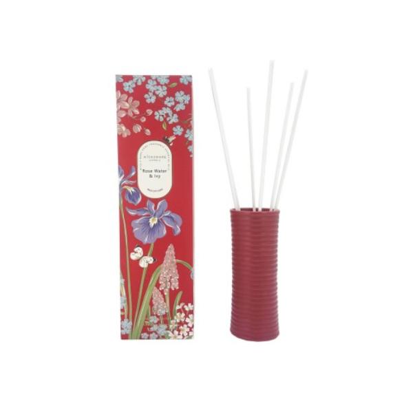 Wick2ware Red Rose Water & Ivy Diffuser - 180ml