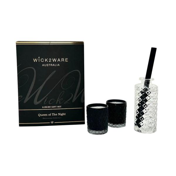 Wick2ware Black Queen Of The Night Luxury Gift Set