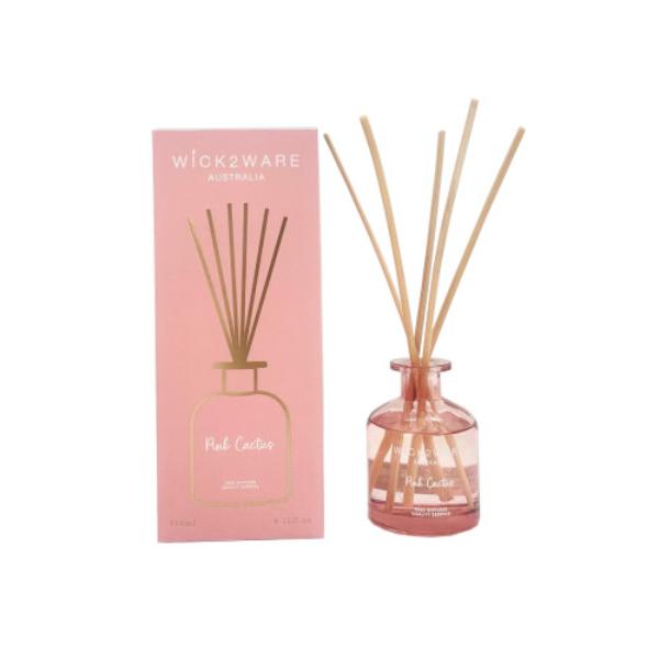 Wick2wear Pink Cactus Diffuser - 230ml