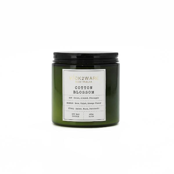 Cotton Blosson Soy Candle Jar - 400g