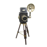 Load image into Gallery viewer, Metal Camera With Stand - 15cm x 18cm x 37cm
