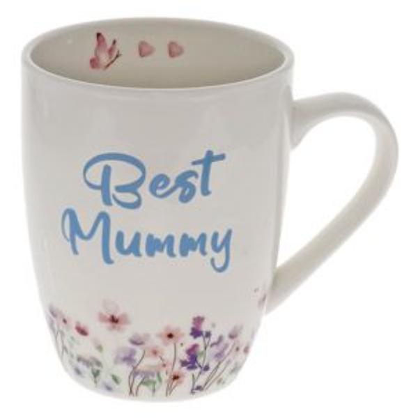 Best Mummy Spring Floral Coffee Mug - 250ml