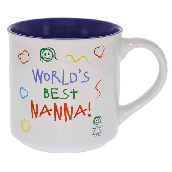 Ceramic Worlds Best Nanna Art Coffee Mug - 250ml