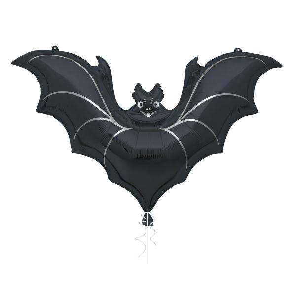 GIANT BLACK BAT FOIL BALLOON