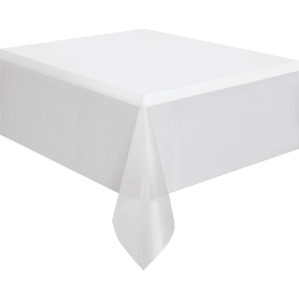 Clear Unique Rectangle Table Cover - 137cm x 274cm