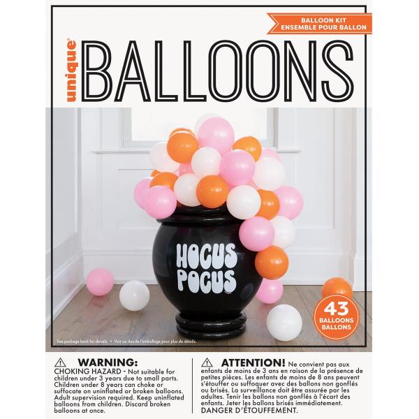 Groovy Halloween Cauldron Balloon Kit