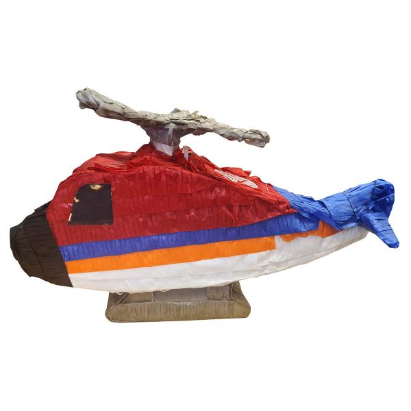 Helicopter Pinata - 25cm x 44cm