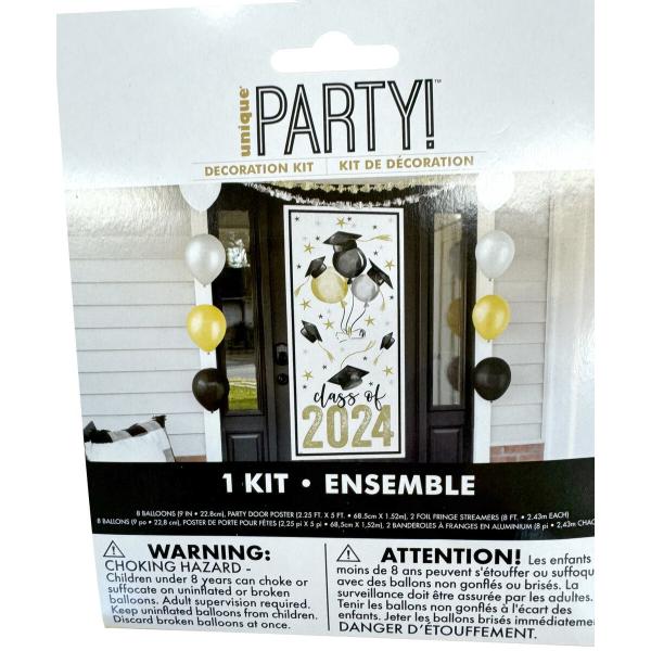 11 Pack Golden Star Grad Door Banner Kit