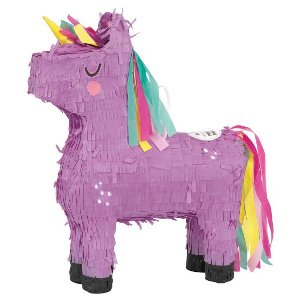 Purple Unicorn Pinata - 37.5cm x 29cm