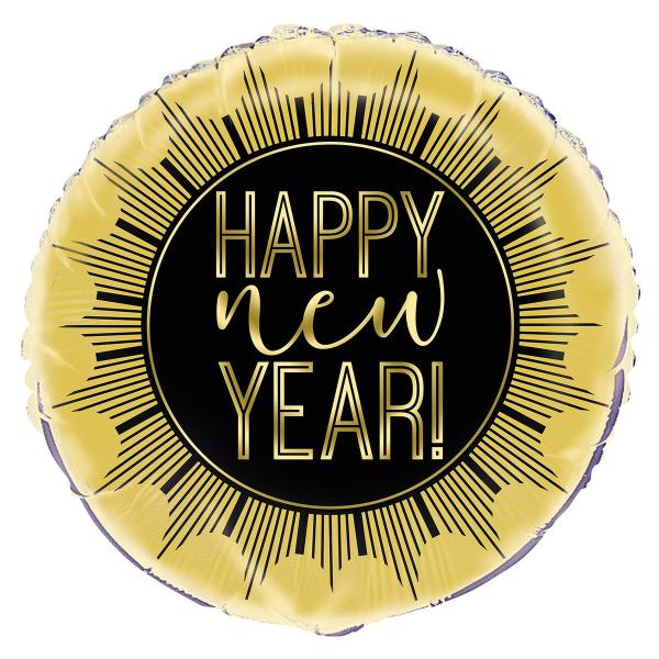 Roaring New Year Foil Balloon - 45cm