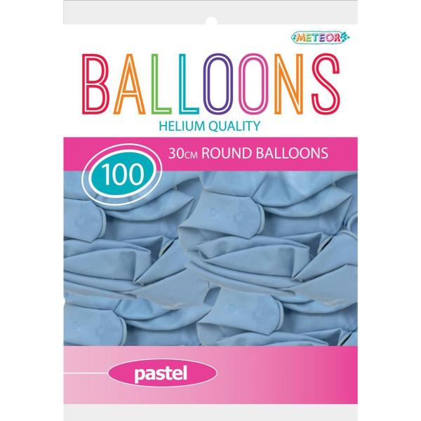 100 PASTEL MACARON BLUE