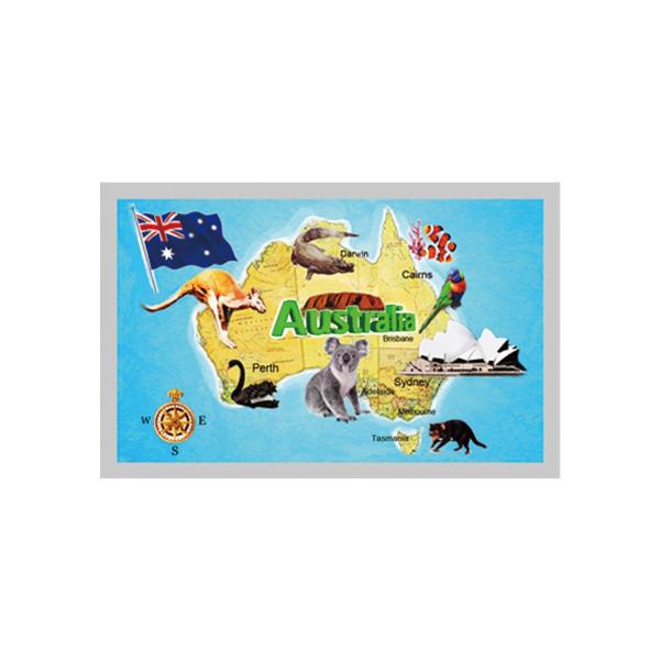 Australian Map Magnet