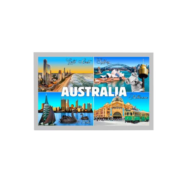 Australia 4 Cities View Magent