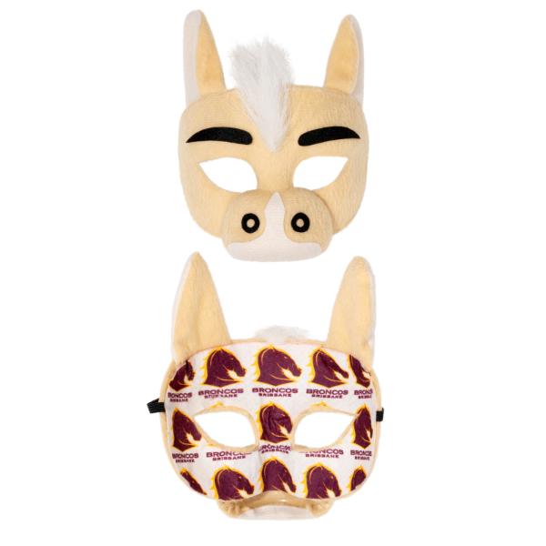 Brisbane Broncos Mini Mascot Mask