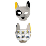 Load image into Gallery viewer, North Queensland Cowboys Mini Mascot Mask
