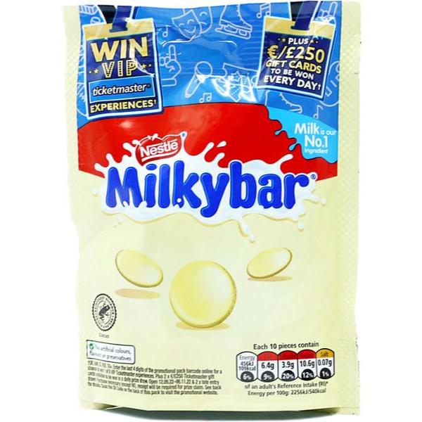 Giant Nestle Milkybar Buttons Pouch - 94g