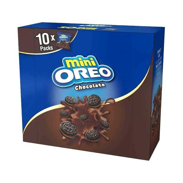 10 Pack Mini Chocolate Oreo Pouch - 20.4g