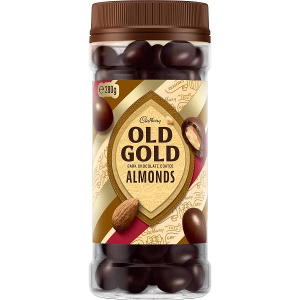 Cadbury Old Gold Chocolate Coated Almonds - 280g