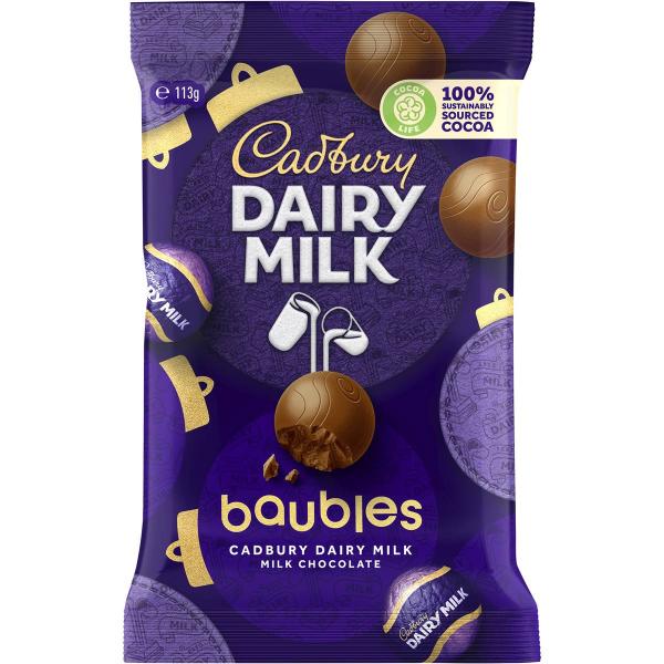 Cadbury Dairy Milk Baubles - 112g