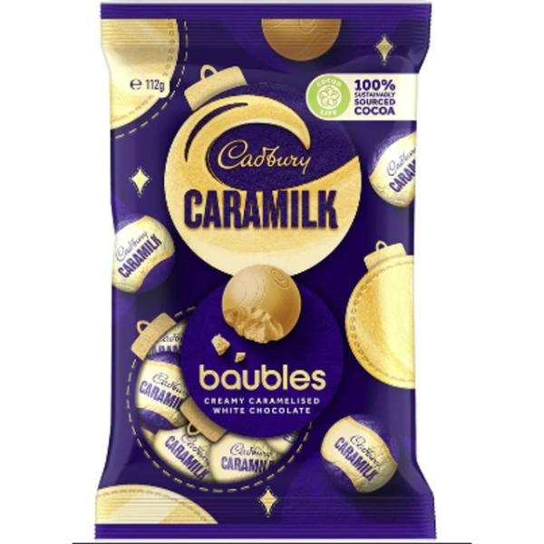 Cadbury Caramilk Baubles - 112g