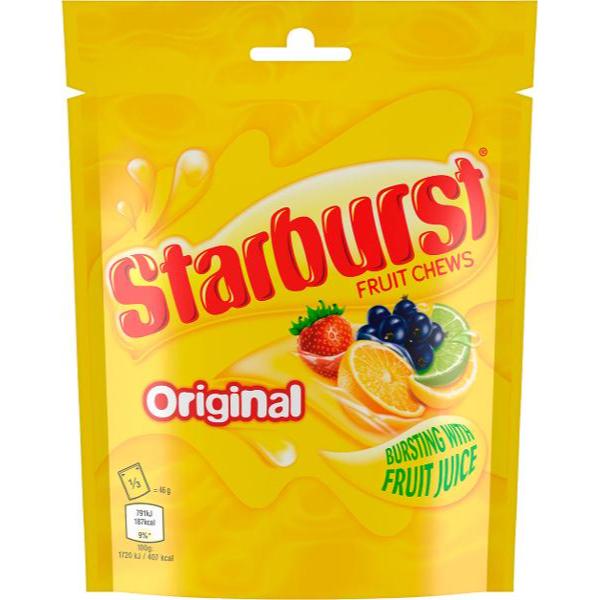 Starburst Original Fruit Chews Pouch - 138g