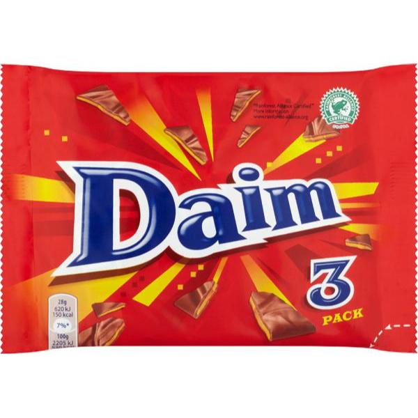 3 Pack Daim Chocolate Bar - 84g