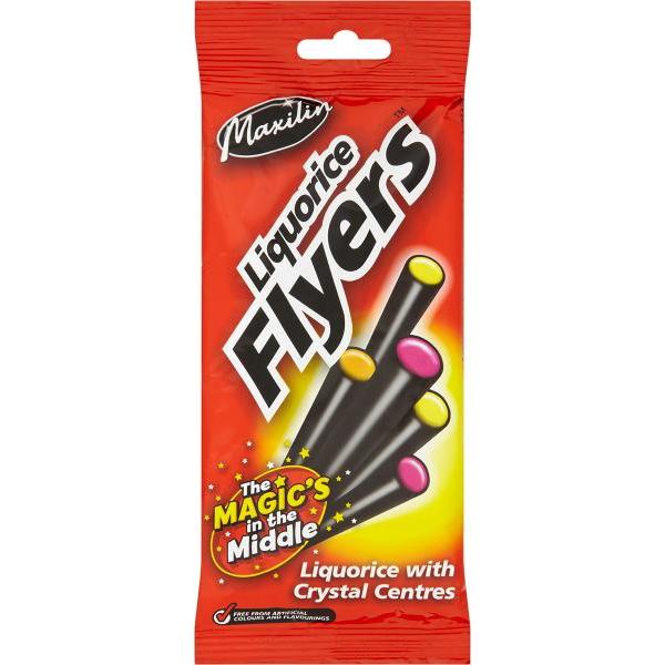 Maxilin Liquorice Flyers - 75g