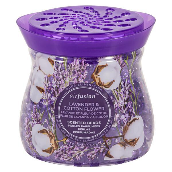 Air Fusion Crystal Beads Lavender & Cotton Flower - 14oz