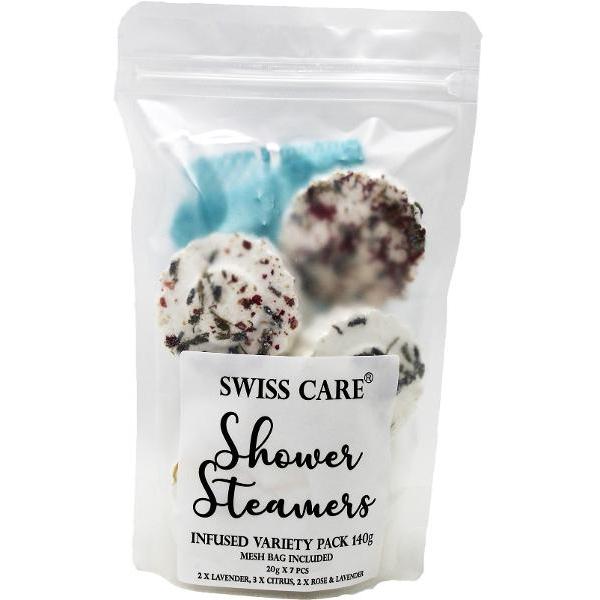 Swiss Care Shower Steamers Infused Variety Pack - 140g