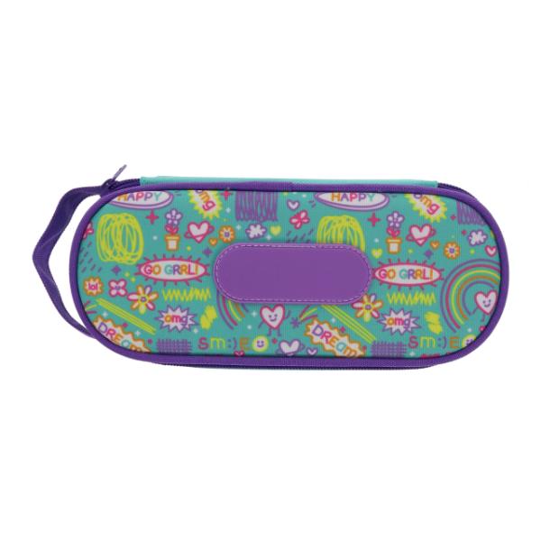 Blank Purple Pencil Case