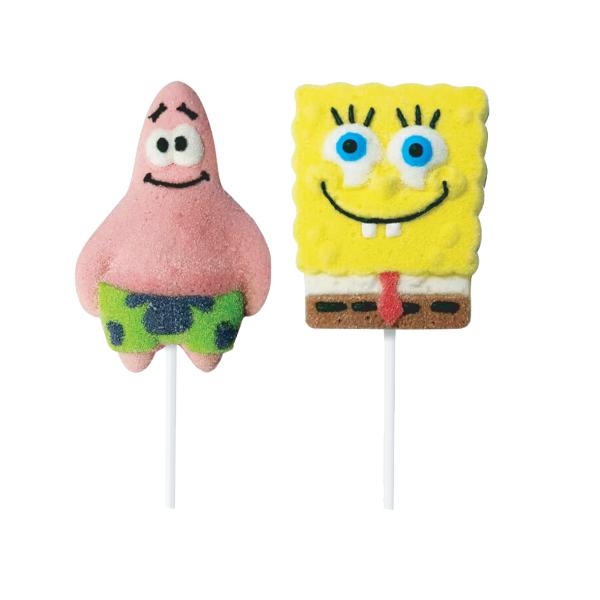 Spongebob Marshmallow Pop - Assorted 45g