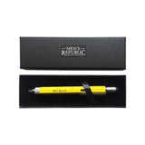 Load image into Gallery viewer, Yellow Mens Republic 9 In 1 Function Multi Tool Stylus Pen - 15.5cm
