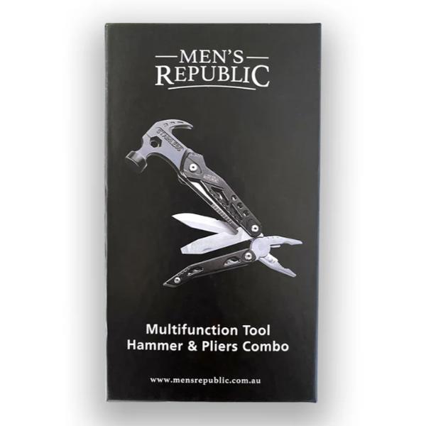 Mens Republic Multi Tool Hammer & Pilers Combo - 15.5cm