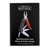 Load image into Gallery viewer, Mens Republic Multi Tool Pliers &amp; Knife Combo
