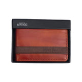 Load image into Gallery viewer, Tan Mens Republic Vegan Leather Wallet - 10.7cm x 7.7cm x 1.9cm
