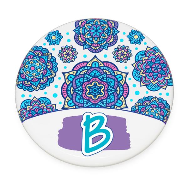 B Motif Female Coaster