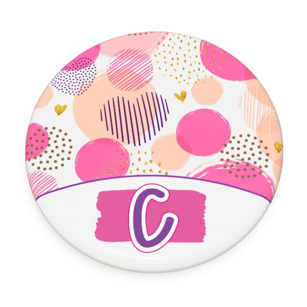 C Motif Female Coaster