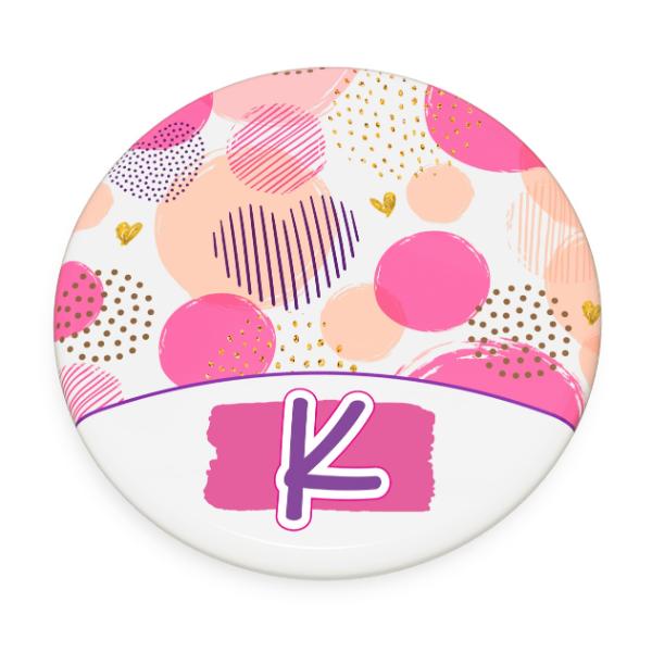 K Motif Female Coaster