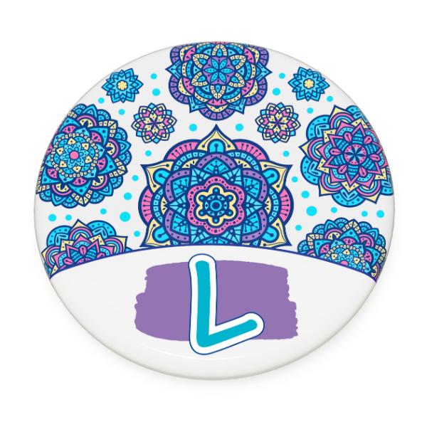 L Motif Female Coaster