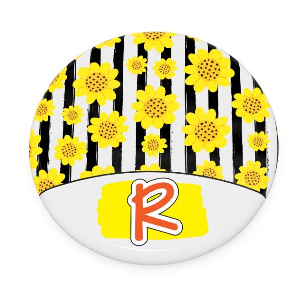 R Motif Female Coaster