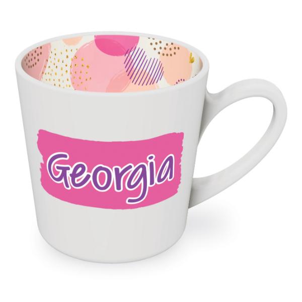 Georgina Motif Female Mug