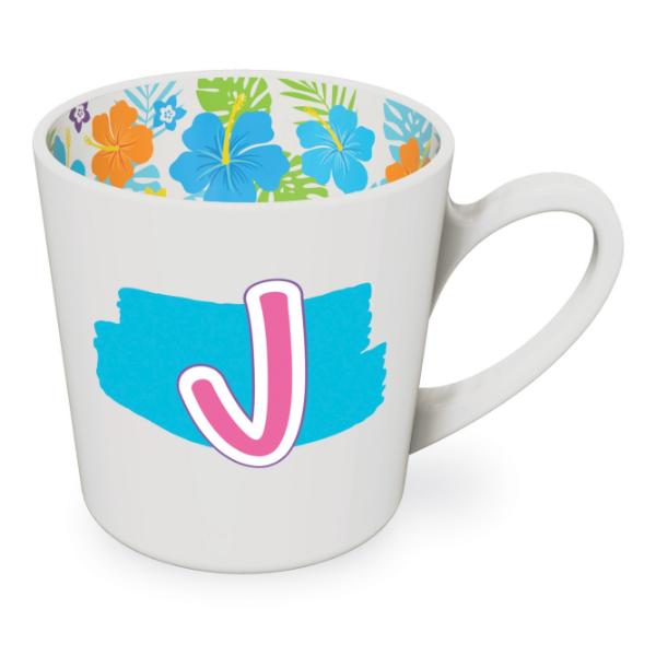 J Motif Female Mug