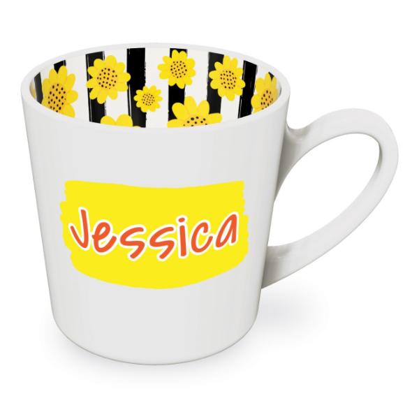 Jessica Motif Female Mug