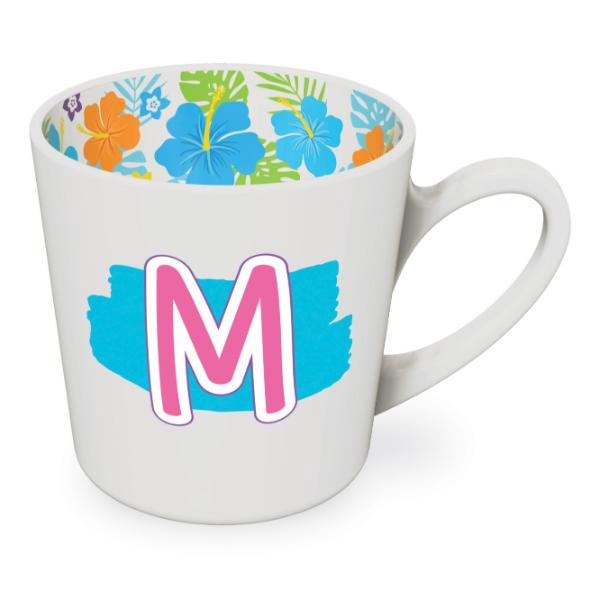 M Motif Female Mug