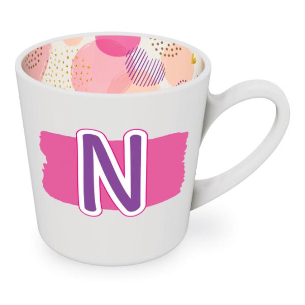 N Motif Female Mug