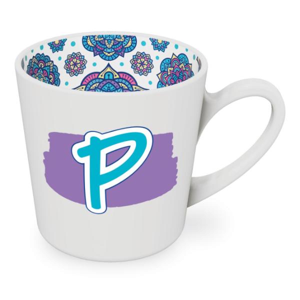 P Motif Female Mug