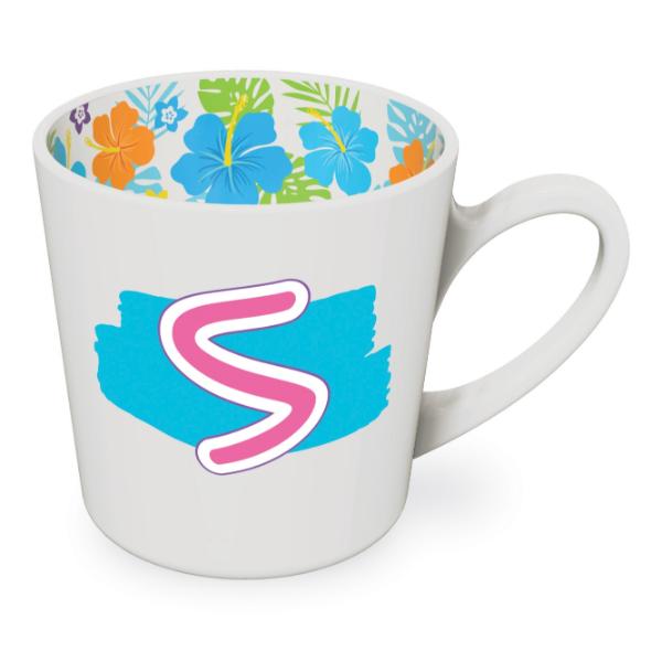 S Motif Female Mug