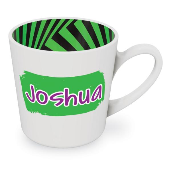 Joshua Motif Male Mug