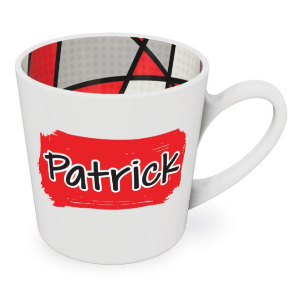 Patrick Motif Male Mug