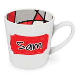 Load image into Gallery viewer, Sam Motif Male Mug
